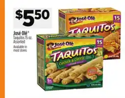 Dollar General José Olé Taquitos offer