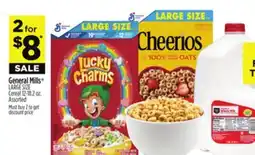 Dollar General General Mills LARGE SIZE Cereal offer