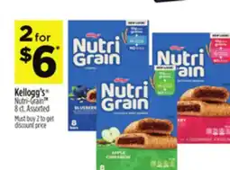 Dollar General Kellogg's Nutri-Grain offer