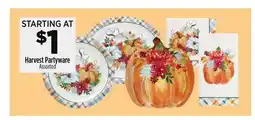 Dollar General Harvest Partyware offer