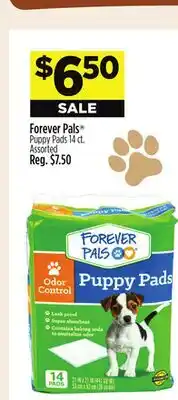 Dollar General Forever Pals Puppy Pads offer