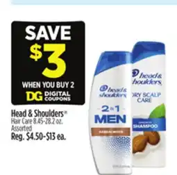Dollar General Head & Shoulders Hair Care offer