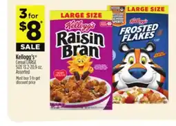 Dollar General Kellogg's Cereal offer