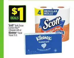 Dollar General Scott or Kleenex offer