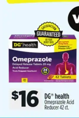 Dollar General DG health Omeprazole Acid Reducer offer