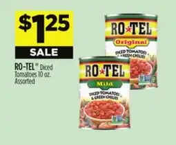 Dollar General RO-TEL Diced Tomatoes offer