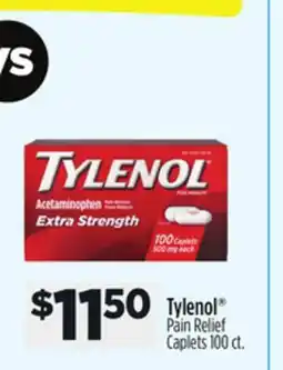 Dollar General Tylenol Pain Relief Caplets offer