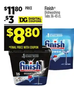 Dollar General Finish Dishwashing Tabs offer