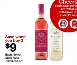Target Stella Rosa wine offer