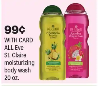 CVS ALL Eve St. Claire moisturizing body wash 20 oz offer