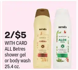 CVS ALL Betres shower gel or body wash offer