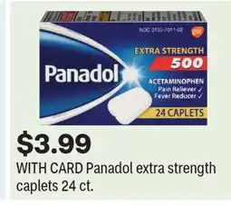 CVS Panadol extra strength caplets offer