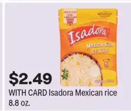 CVS Isadora Mexican rice offer