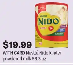 CVS Nestlé Nido kinder powdered milk offer