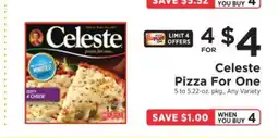 ShopRite Celeste Pizza For One offer