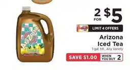 ShopRite Arizona Iced Tea offer