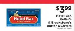 ShopRite Hotel Bar, Keller’s & Breakstone’s Butter Quarters offer