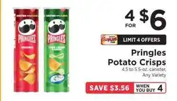 ShopRite Pringles Potato Crisps offer