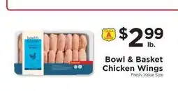 ShopRite Bowl & Basket Chicken Wings offer