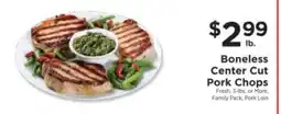 ShopRite Boneless Center Cut Pork Chops offer