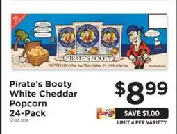 ShopRite Pirate’s Booty White Cheddar Popcorn 24-Pack offer