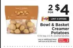 ShopRite Bowl & Basket Creamer Potatoes offer