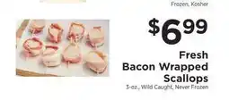 ShopRite Fresh Bacon Wrapped Scallops offer