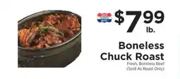 ShopRite Boneless Chuck Roast offer