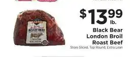 ShopRite Black Bear London Broil Roast Beef offer