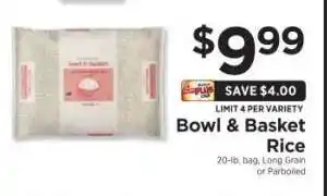ShopRite Bowl & Basket Rice offer