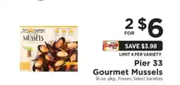 ShopRite Pier 33 Gourmet Mussels offer