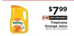 ShopRite Tropicana Orange Juice offer