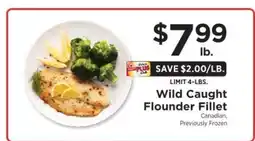 ShopRite Wild Caught Flounder Fillet offer