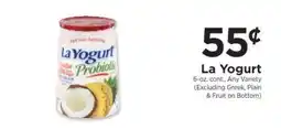 ShopRite La Yogurt offer