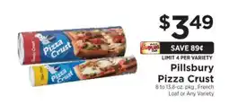 ShopRite Pillsbury Pizza Crust offer
