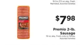 ShopRite Premio 2-lb. Sausage offer