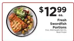 ShopRite Fresh Swordfish Portions offer