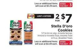 ShopRite Stella D'oro Cookies offer