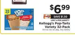 ShopRite Kellogg's Pop-Tarts Variety 32-Pack offer