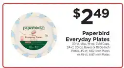 ShopRite Paperbird Everyday Plates offer