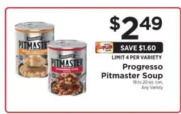 ShopRite Progresso Pitmaster Soup offer
