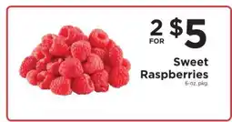ShopRite Sweet Raspberries offer