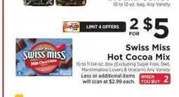 ShopRite Swiss Miss Hot Cocoa Mix offer