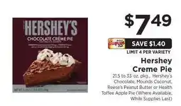 ShopRite Hershey Creme Pie offer