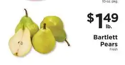 ShopRite Bartlett Pears offer
