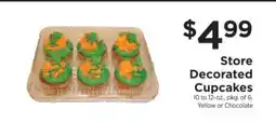 ShopRite Store Decorated Cupcakes offer