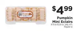 ShopRite Pumpkin Mini Eclairs offer