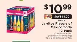 ShopRite Jarritos Flavors of Mexico Soda 12-Pack offer