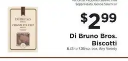 ShopRite Di Bruno Bros. Biscotti offer