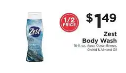 ShopRite Zest Body Wash offer